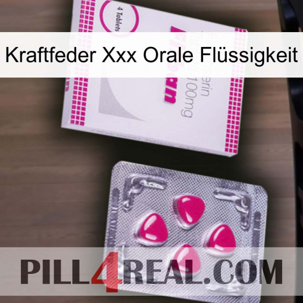 Kraftfeder Xxx Orale Flüssigkeit 32